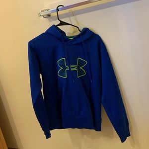 Dark blue under Armour hoodie